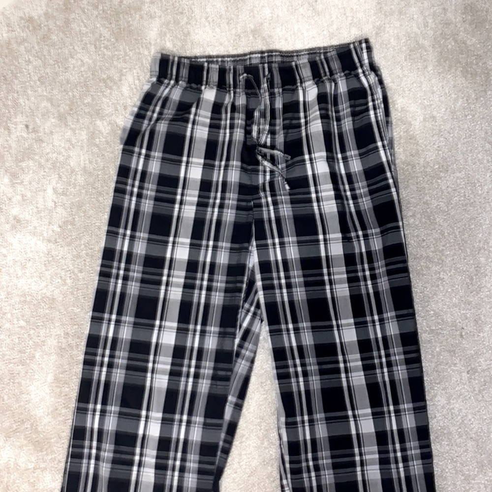 Croft and borrow flanel straight pajama pant